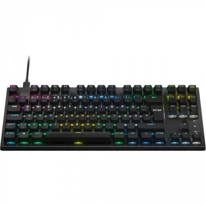 Tastatura Corsair K60 PRO TKL RGB, USB, Black