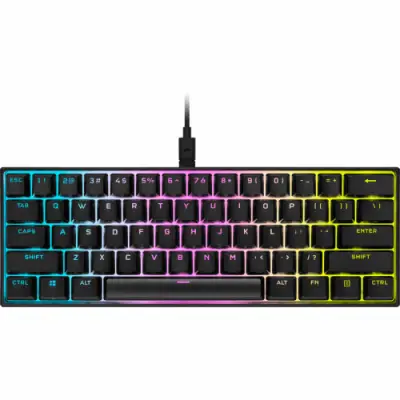 Tastatura Corsair K65 RGB MINI, RGB LED, USB, Black