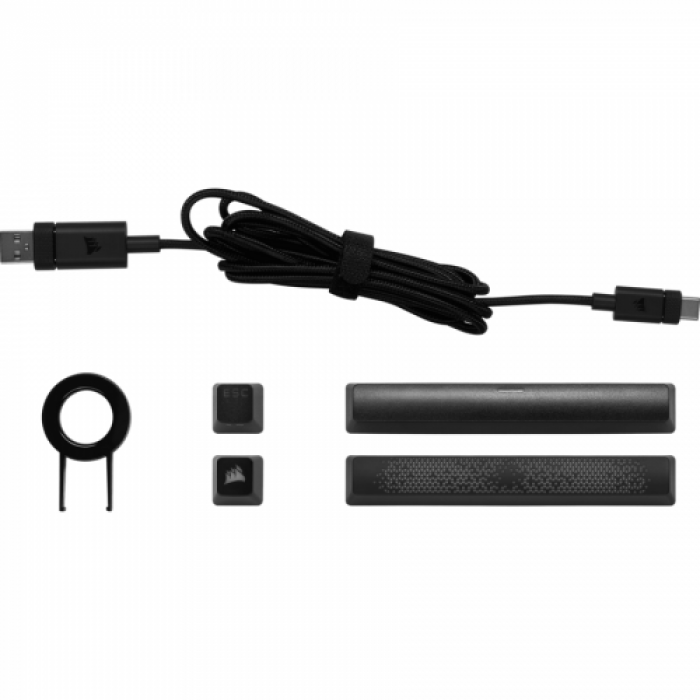 Tastatura Corsair K65 RGB MINI, RGB LED, USB, Black
