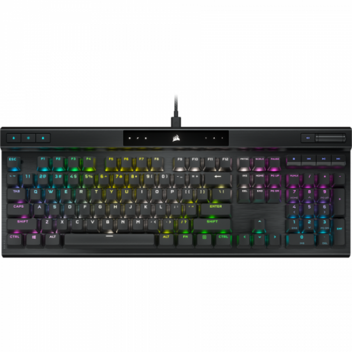 Tastatura Corsair K70 RGB PRO Cherry MX Red, RGB LED, USB, Black