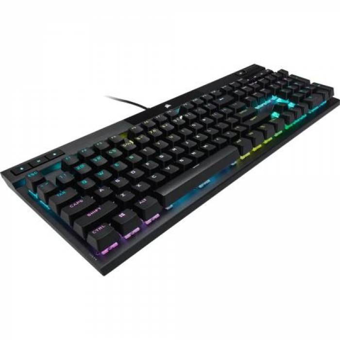 Tastatura Corsair K70 RGB PRO OPX, RGB LED, USB, Black
