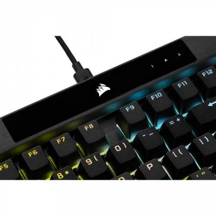 Tastatura Corsair K70 RGB PRO OPX, RGB LED, USB, Black