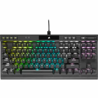 Tastatura Corsair K70 RGB TKL CHAMPION SERIES Cherry MX Speed, RGB LED, USB, Black