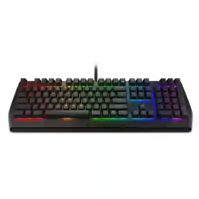 Tastatura Dell Alienware Mechanical, RGB LED, USB, Black