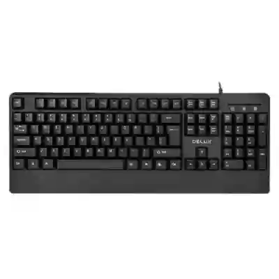 Tastatura Delux K6700U-BK, USB, Black