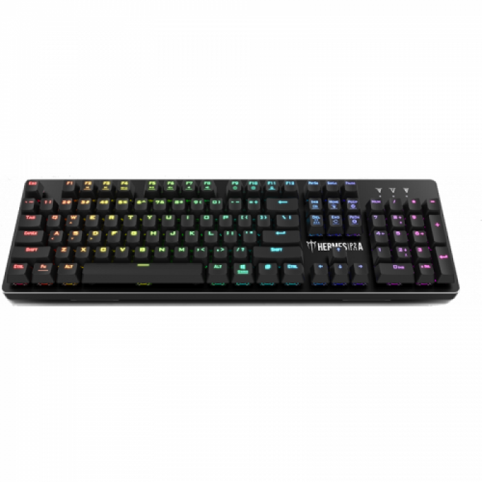 Tastatura Gamdias Hermes P2A, RGB LED, Black