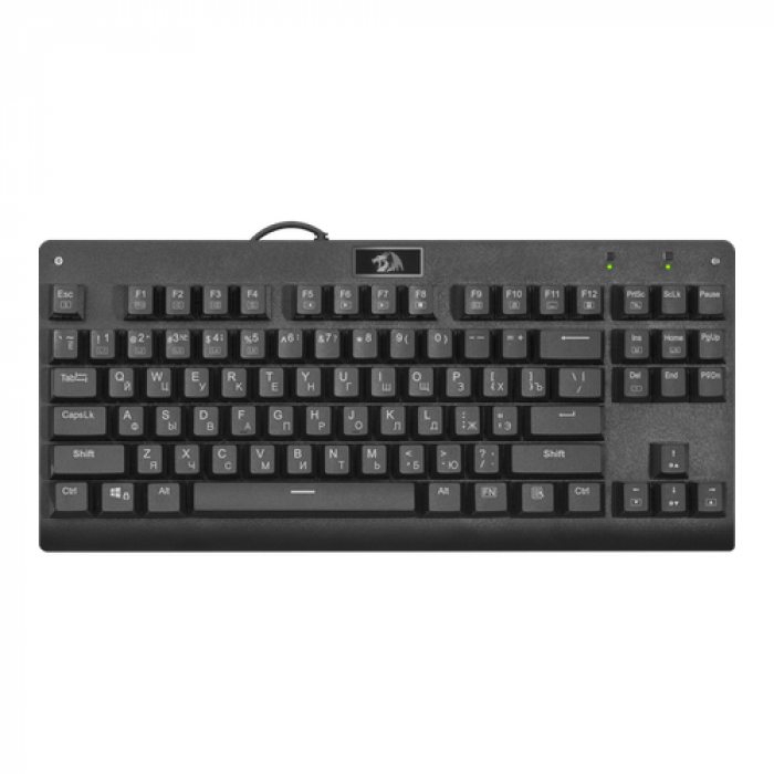 Tastatura Gaming Redragon Dark Avenger RGB LED Mecanica, USB, Black