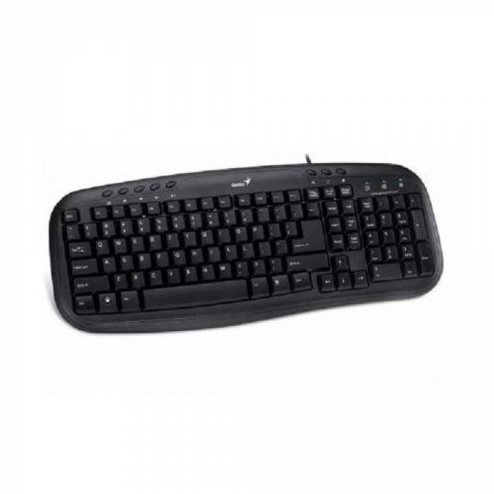 Tastatura Genius SlimStar M200, USB, Black