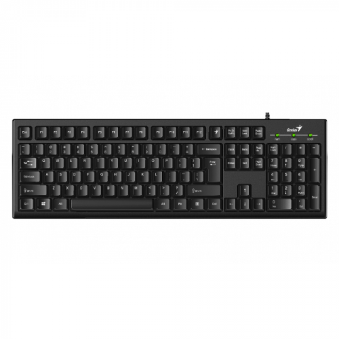 Tastatura Genius Smart KB-100, Layout RO, USB, Black