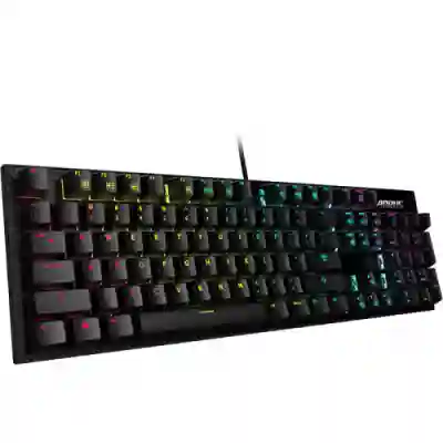 Tastatura Gigabyte AORUS K1 Cherry MX Red, RGB LED, USB, Black