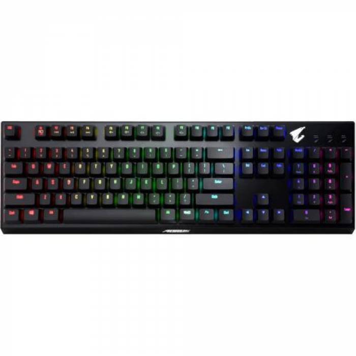 Tastatura Gigabyte Aorus K9 Optical, RGB LED, USB, Black