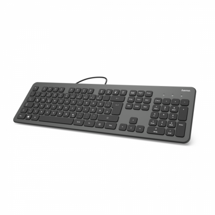 Tastatura Hama KC-700, USB, Gray