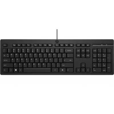 Tastatura HP 125, USB, Black