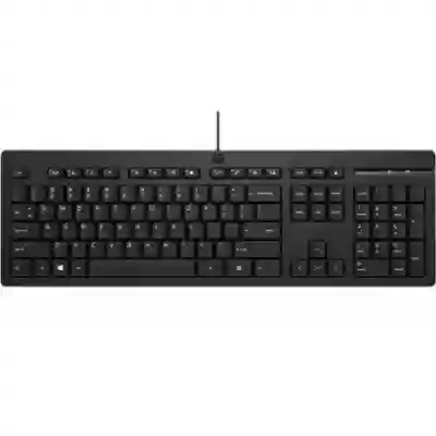 Tastatura HP 125, USB, Black