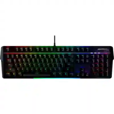 Tastatura HP HyperX Alloy MKW100, RGB LED, USB, Black