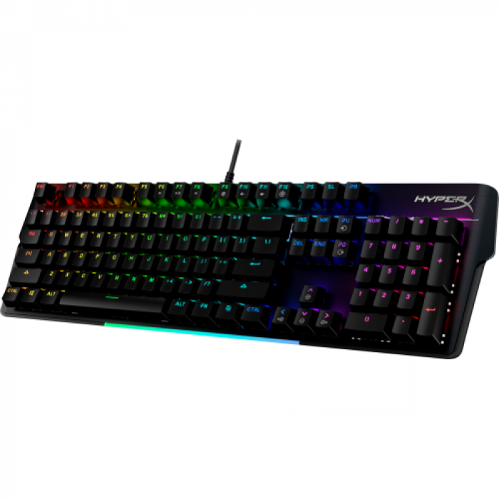 Tastatura HP HyperX Alloy MKW100, RGB LED, USB, Black