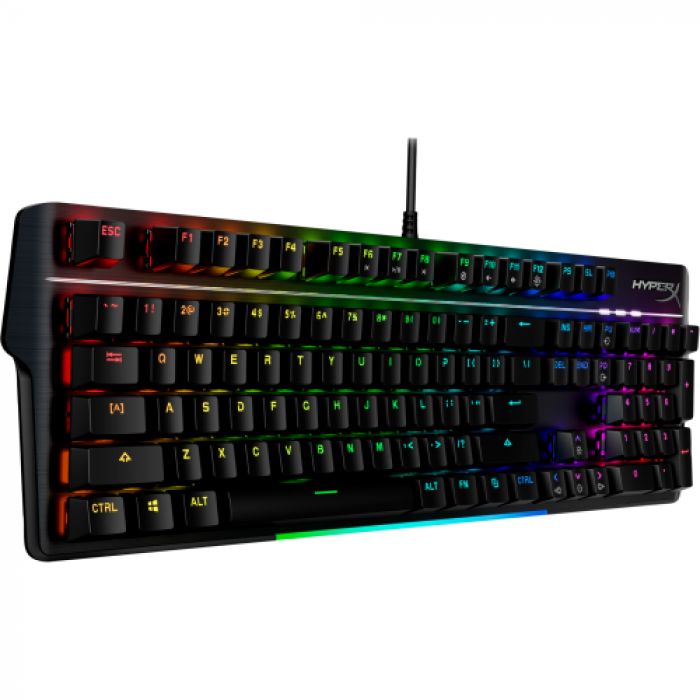 Tastatura HP HyperX Alloy MKW100, RGB LED, USB, Black