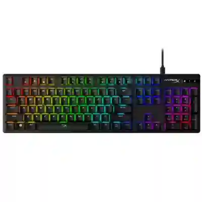 Tastatura HP HyperX Alloy Origins Aqua Switch, RGB LED, USB, Black