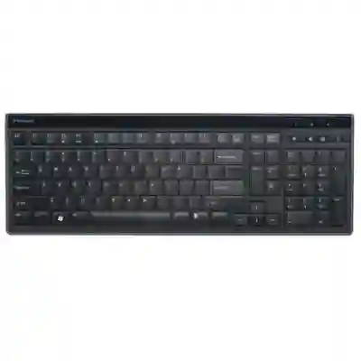 Tastatura Kensington Advance Fit Full-Size Slim, USB, Black