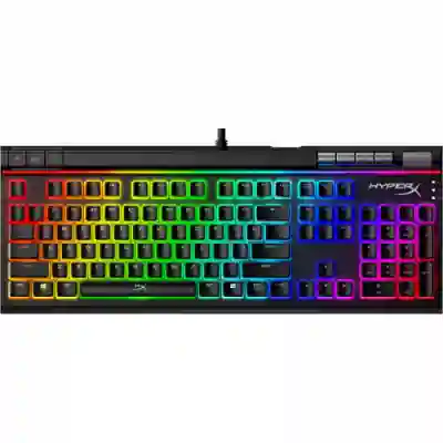 Tastatura Kingston HP HyperX Alloy Elite 2 Red Switch, RGB LED, USB, Black