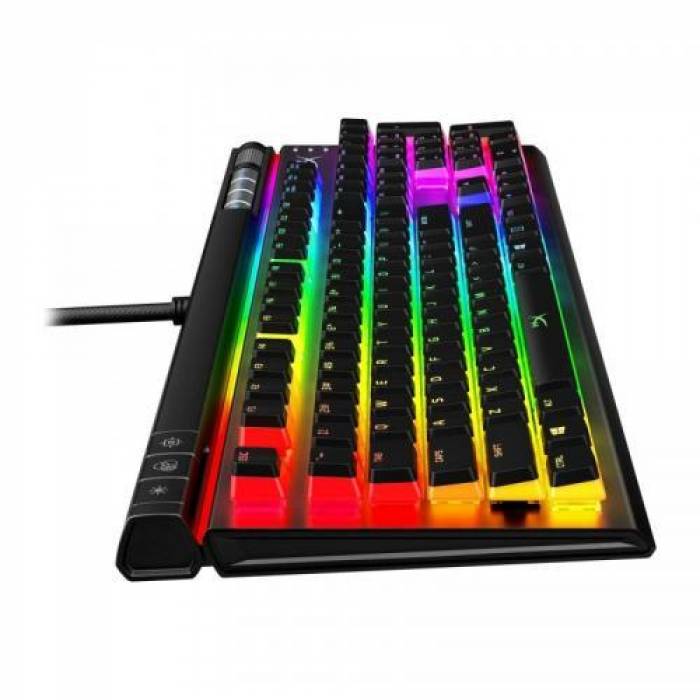 Tastatura Kingston HP HyperX Alloy Elite 2 Red Switch, RGB LED, USB, Black