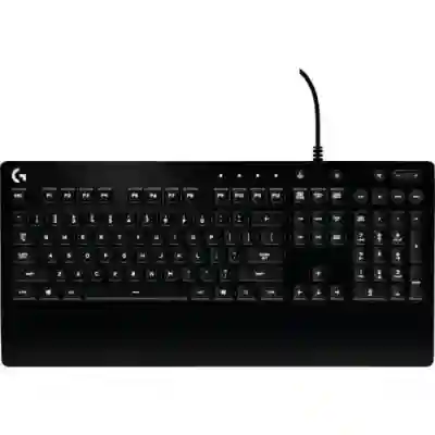 Tastatura Logitech G213 Prodigy, RGB LED, USB, Layout UK, Black