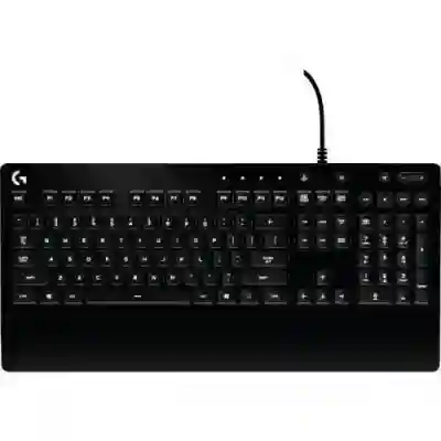 Tastatura Logitech G213 Prodigy, RGB LED, USB, Layout US, Black