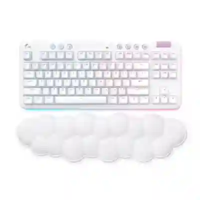 Tastatura Logitech G715, USB, UK Layout, White