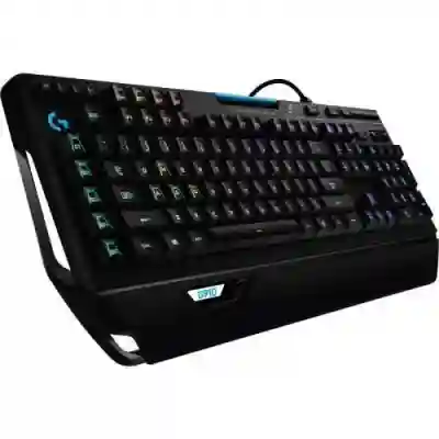 Tastatura Logitech G910 Orion Spectrum, RGB LED, USB, Layout UK, Black
