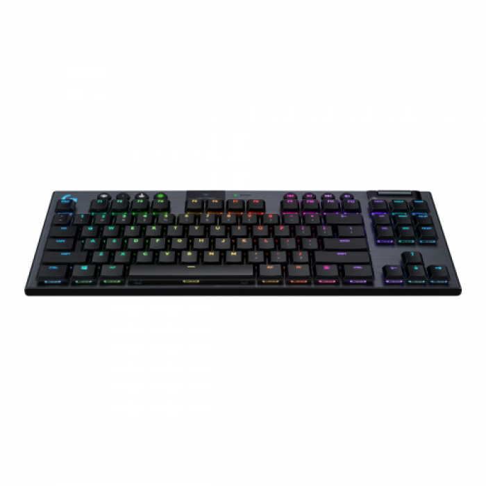 Tastatura Logitech G915 TKL, RGB LED, Wireless USB, Black