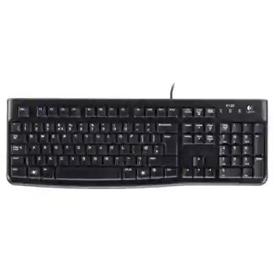 Tastatura Logitech K120, USB, Layout US, Black