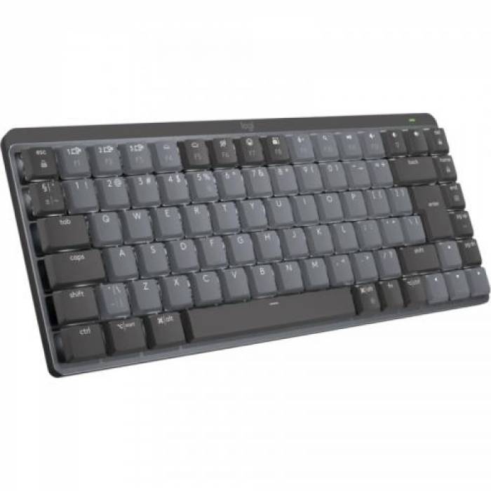 Tastatura Logitech MX Mechanical Mini, USB Wireless, Gray