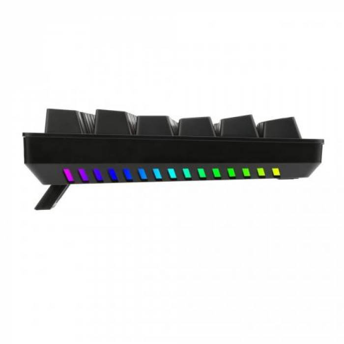 Tastatura mecanica T-Dagger Bermuda, RGB LED, USB, Black
