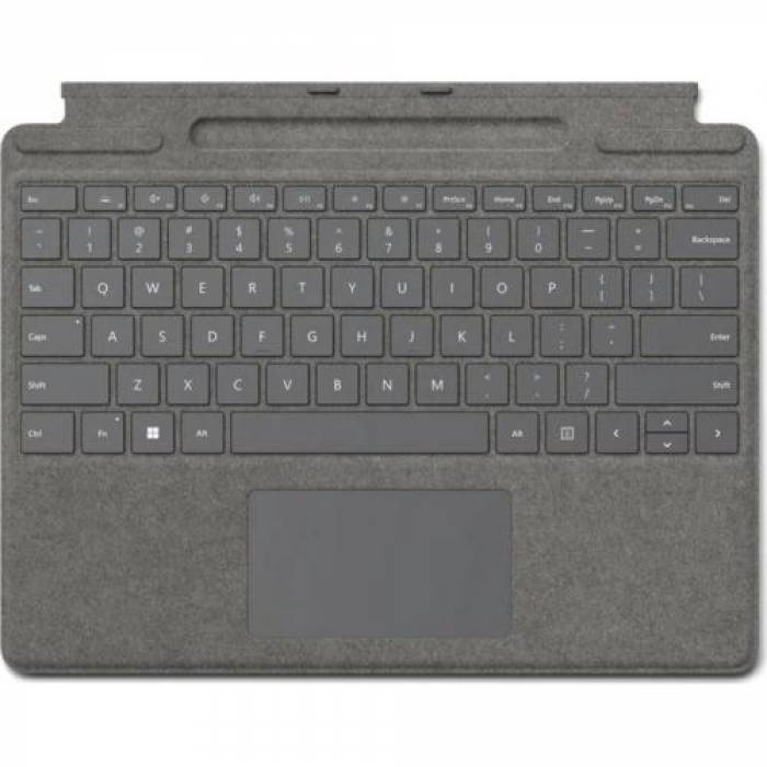 Tastatura Microsoft Surface Pro Signature, Platinum Silver