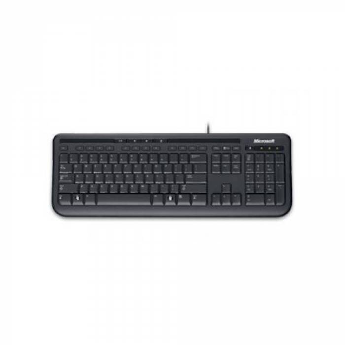 Tastatura Microsoft Wired 600, USB, Black