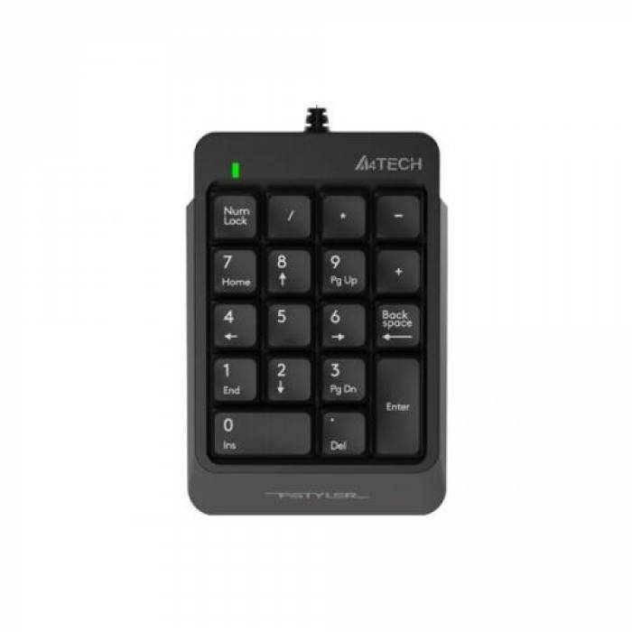 Tastatura numerica A4Tech Fstyler FK13, USB, Black