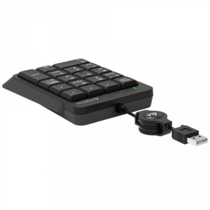 Tastatura numerica A4Tech Fstyler FK13, USB, Black