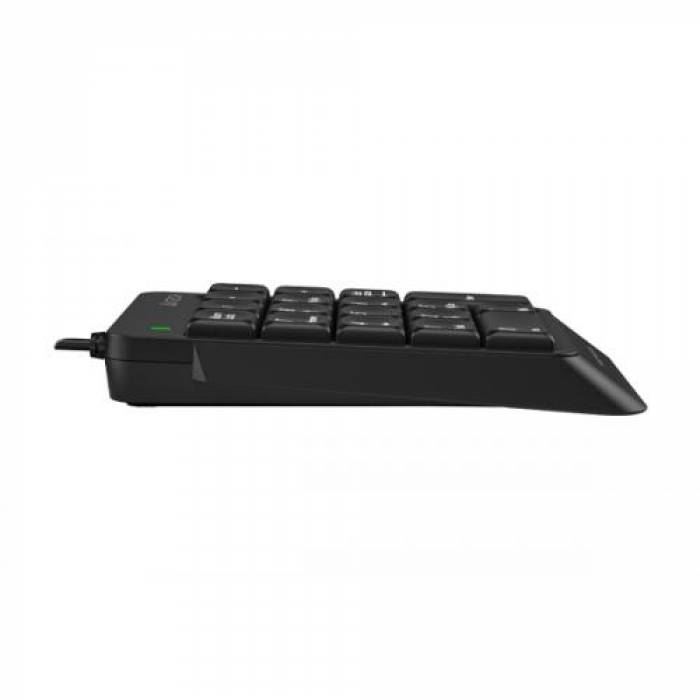 Tastatura numerica A4Tech Fstyler FK13P, USB, Black