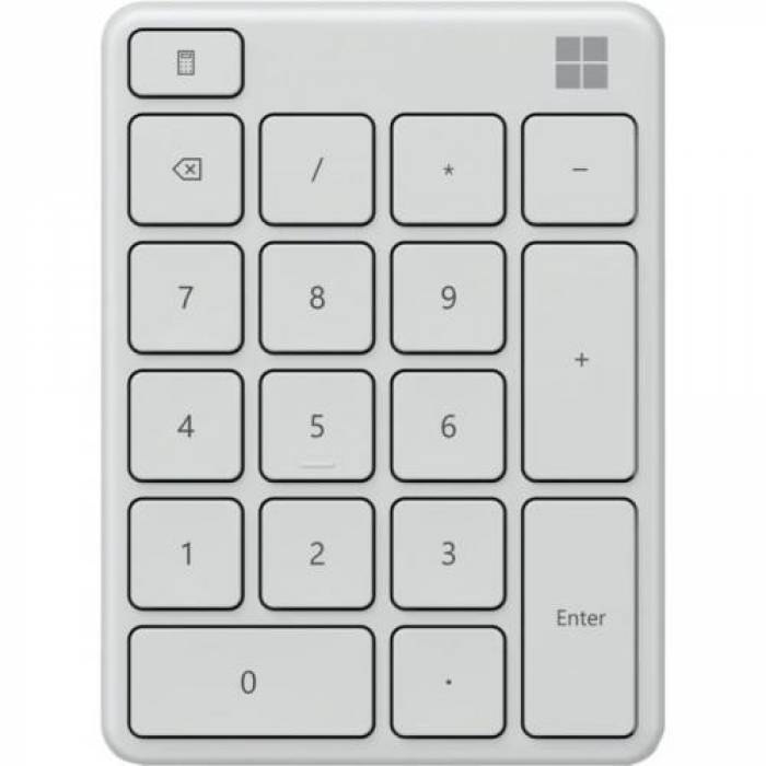 Tastatura numerica Microsoft, Bluetooth, Glacier