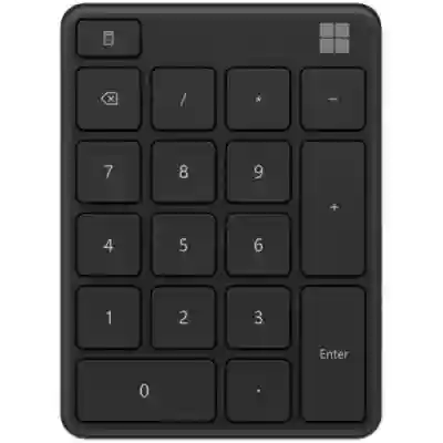 Tastatura numerica Microsoft Number Pad, Bluetooth, Black