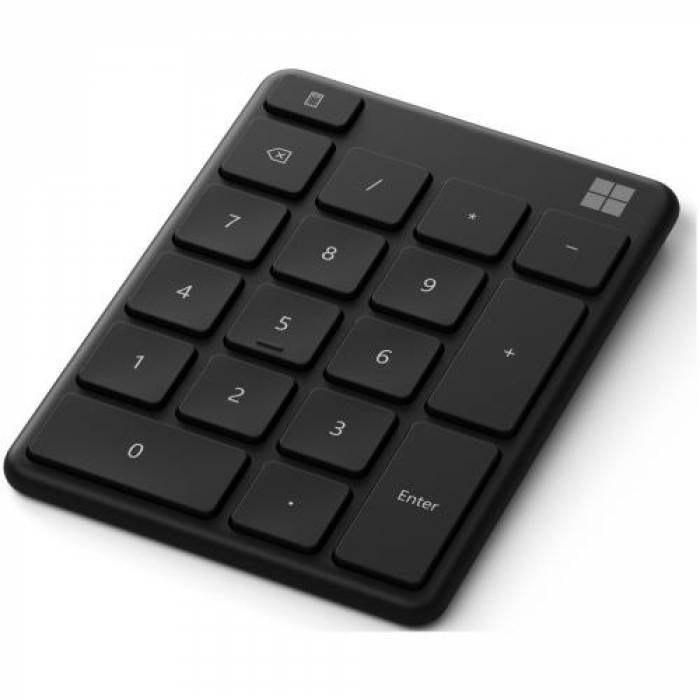 Tastatura numerica Microsoft Number Pad, Bluetooth, Black