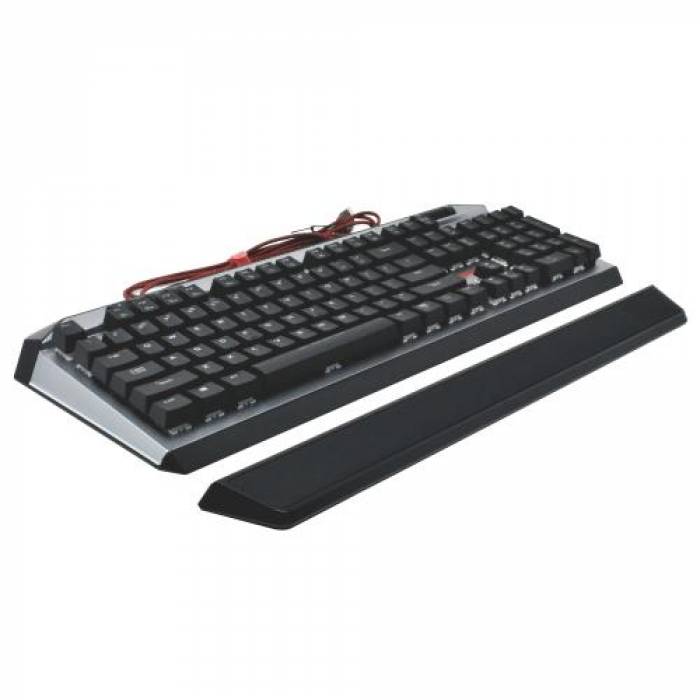 Tastatura Patriot Viper V765, RGB LED, USB, Black-Grey