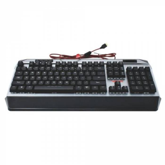 Tastatura Patriot Viper V765, RGB LED, USB, Black-Grey