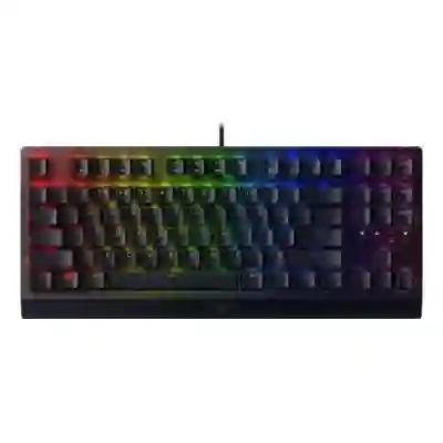 Tastatura Razer Blackwidow V3 TKL Yellow Switch, RGB LED, USB, Black