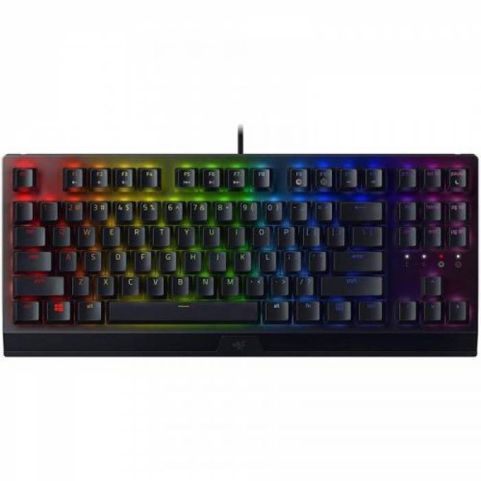 Tastatura Razer BlackWidow V4 Pro, RGB LED, USB-A, Black