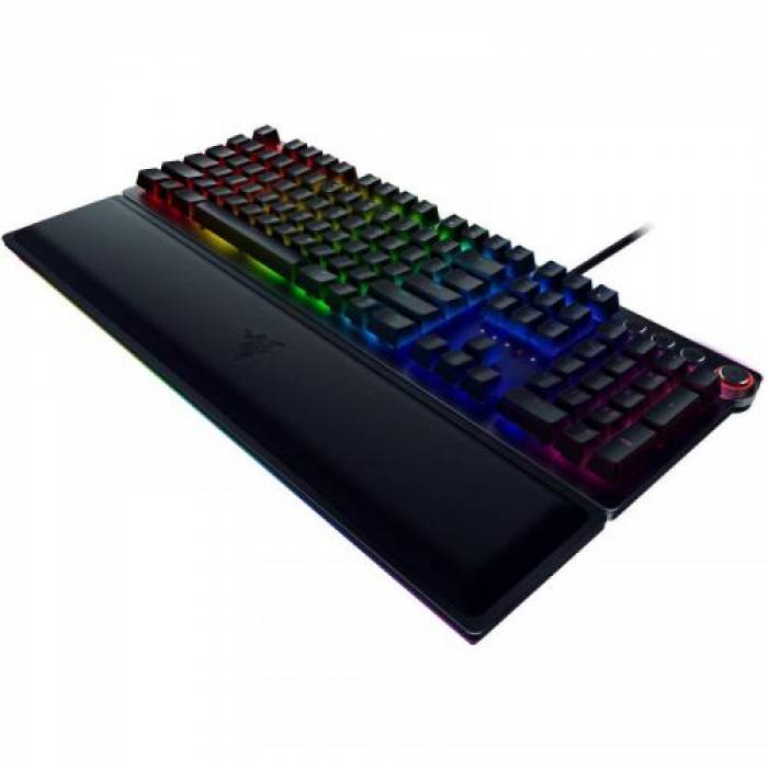 Tastatura Razer Huntsman Elite Optical Linear Switch, RGB LED, USB, Black