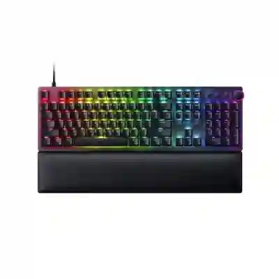 Tastatura Razer Huntsman V2 Linear Optical, RGB LED, USB, Black