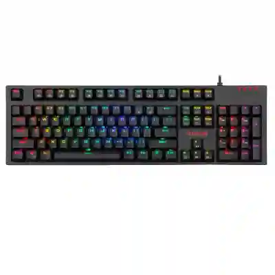 Tastatura Redragon Amsa Pro, RGB LED, USB, Black