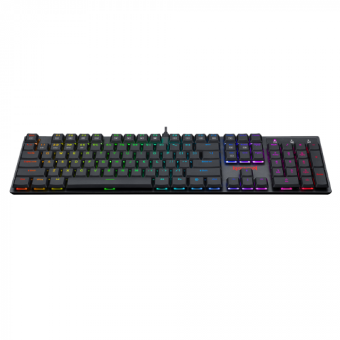 Tastatura Redragon Apas Pro, RGB LED, Wireless, Black