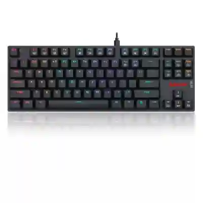 Tastatura Redragon APS TKL K607RGB-BK, RGB LED, USB, Black